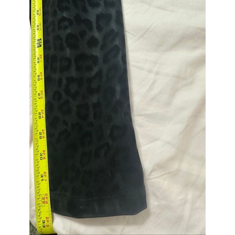 NWT Trashy Matte Black Leopard Print Widow Catsui… - image 8